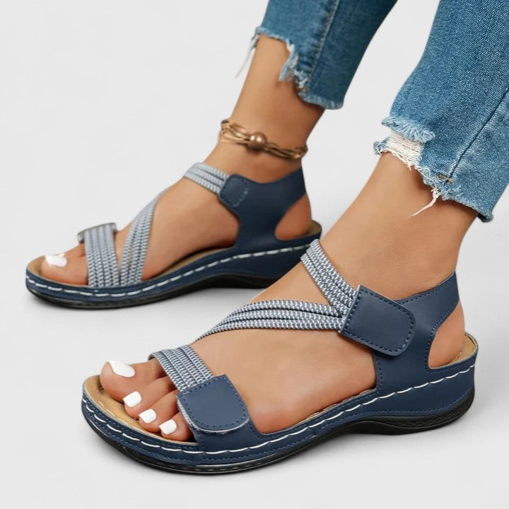Marilyn | Elegant Cushioned Sandals with Supportive Footbed