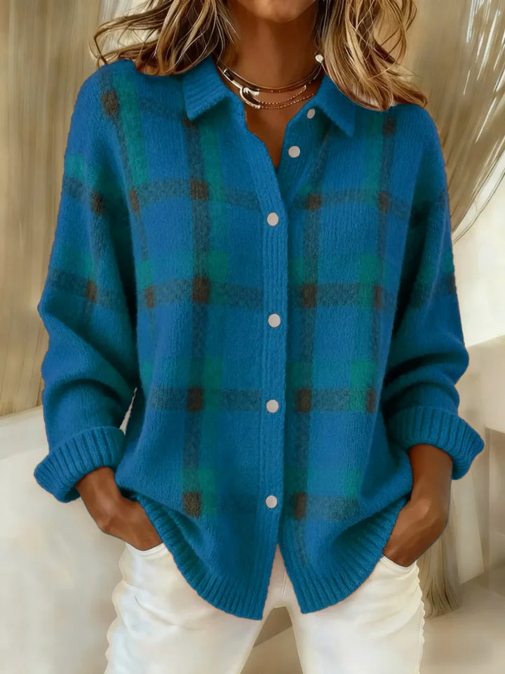 Katie | Women's Soft Colourful Button Blouse