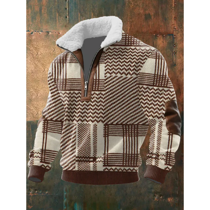 Cormac | Men's Structured Fleece Turtleneck Jumper