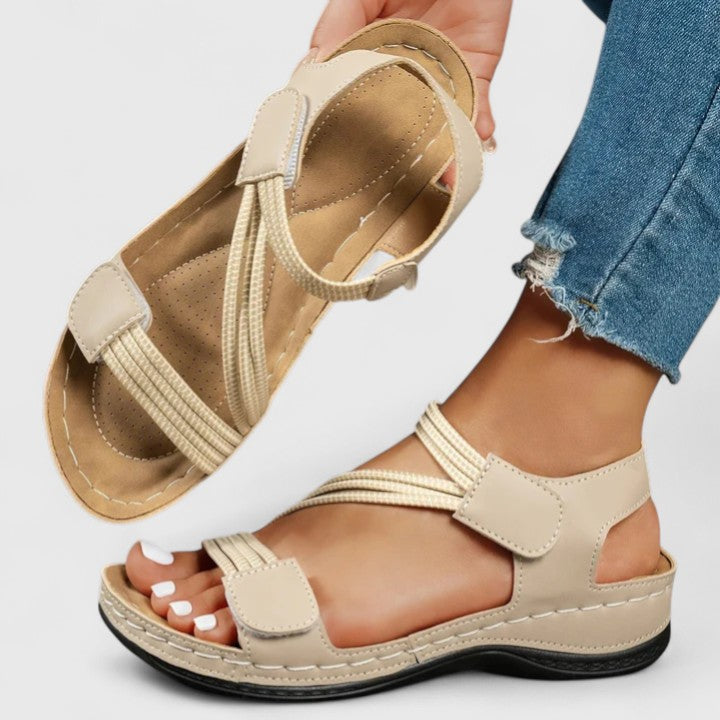 Marilyn | Elegant Cushioned Sandals with Supportive Footbed