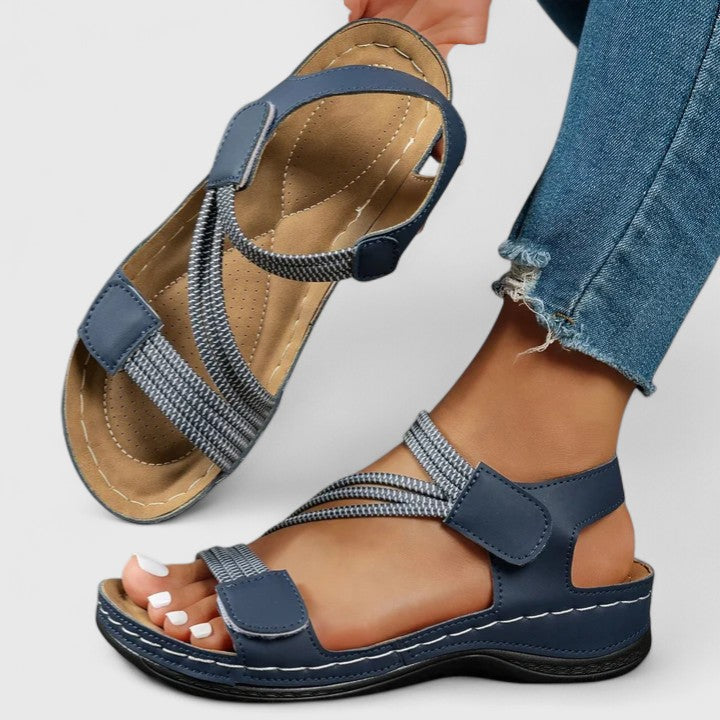 Marilyn | Elegant Cushioned Sandals with Supportive Footbed