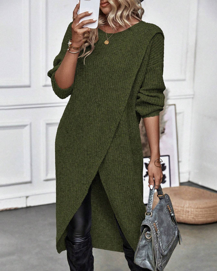 Caitlin | Women's Cozy Knit Winter Dress