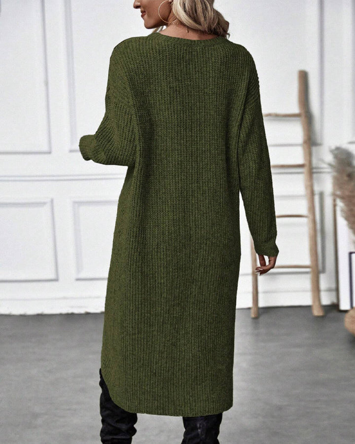Caitlin | Women's Cozy Knit Winter Dress