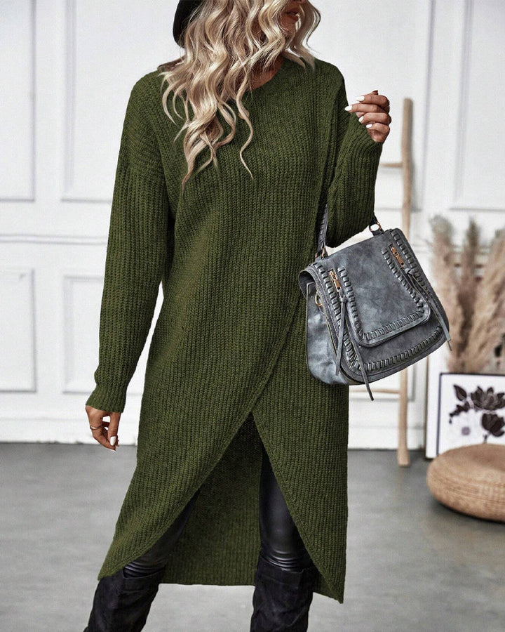 Caitlin | Women's Cozy Knit Winter Dress