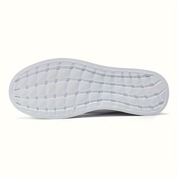 Men's Striped Lace Up Casual Trainers 14