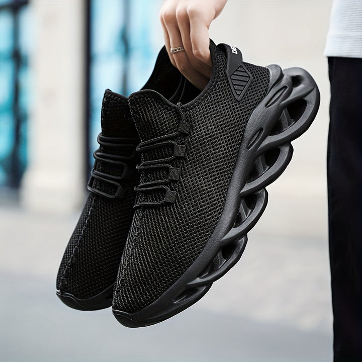 Men's Lightweight Mesh Running Trainers 8