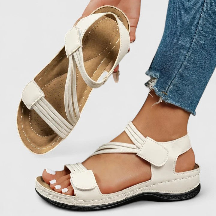 Marilyn | Elegant Cushioned Sandals with Supportive Footbed