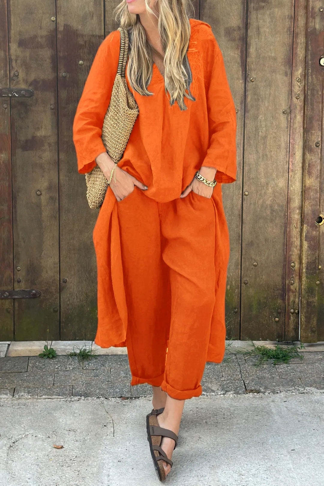 Olivia | Lightweight Breathable Two-Piece Set