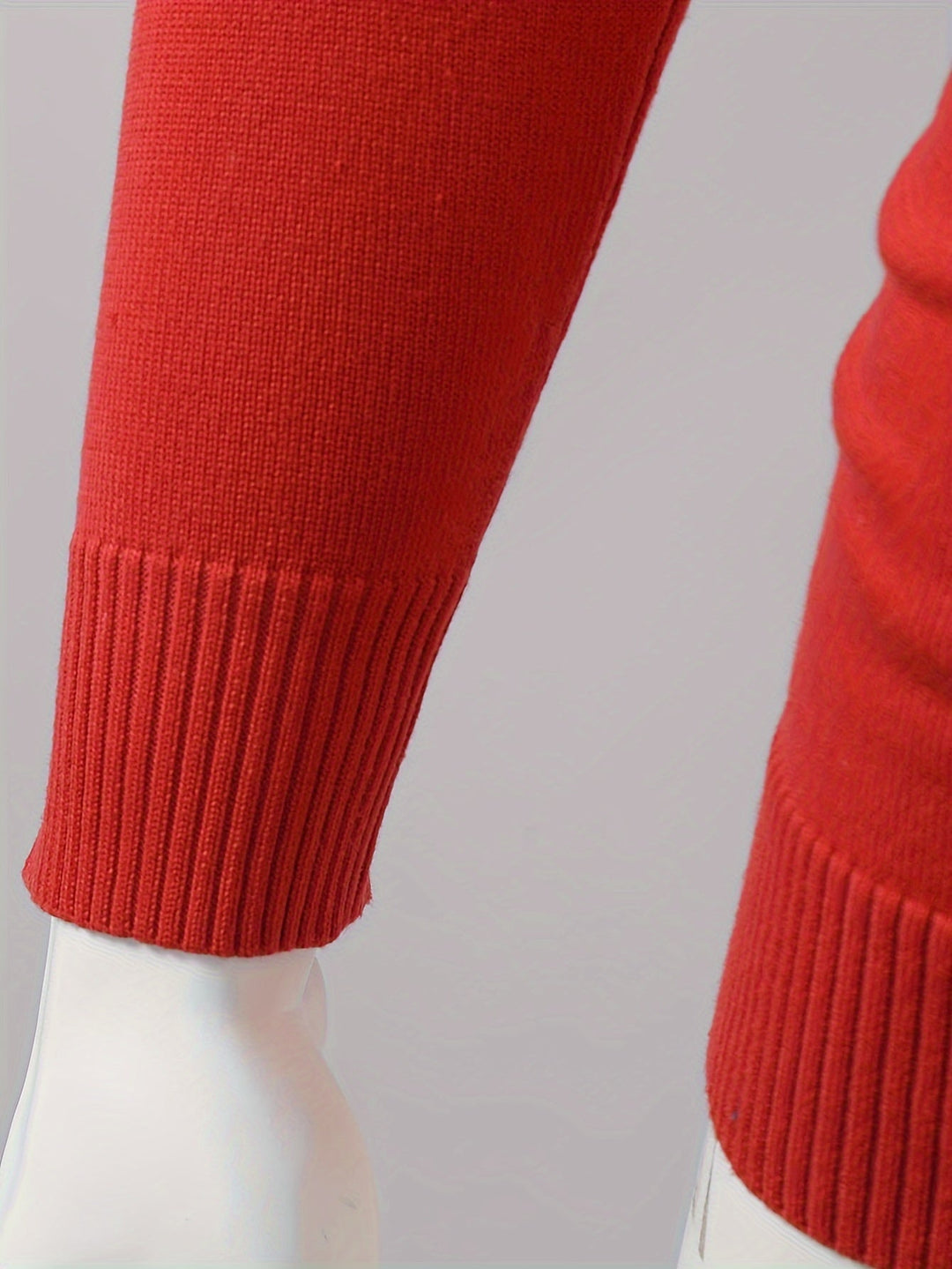 Men's Reindeer Crew Neck Christmas Jumper - Red