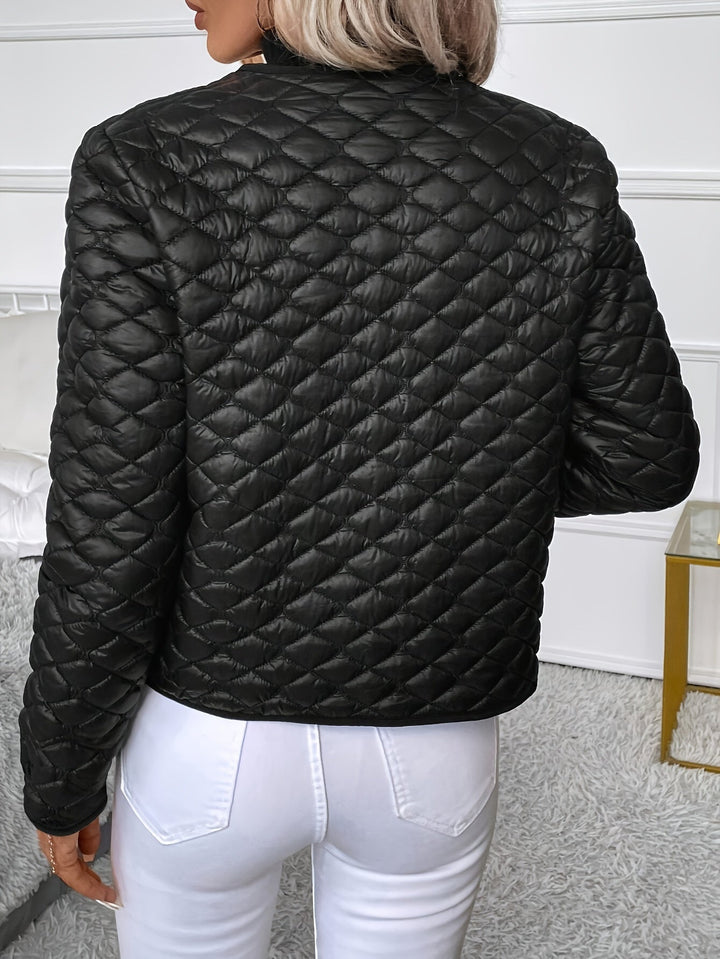 Fiona | Women's Lightweight Quilted Diamond-Stitch Jacket