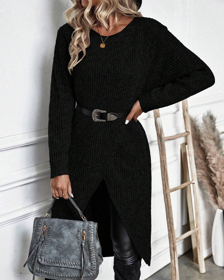 Caitlin | Women's Cozy Knit Winter Dress