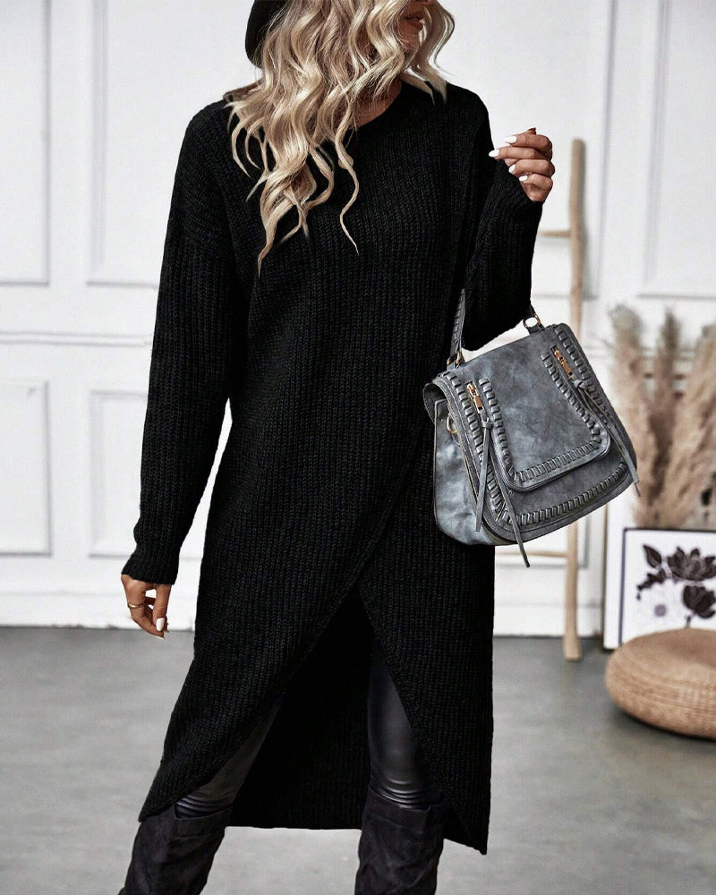 Caitlin | Women's Cozy Knit Winter Dress