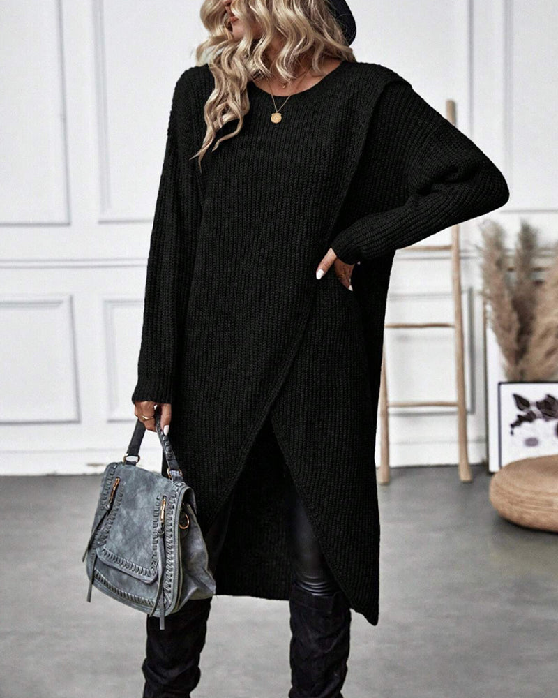 Caitlin | Women's Cozy Knit Winter Dress