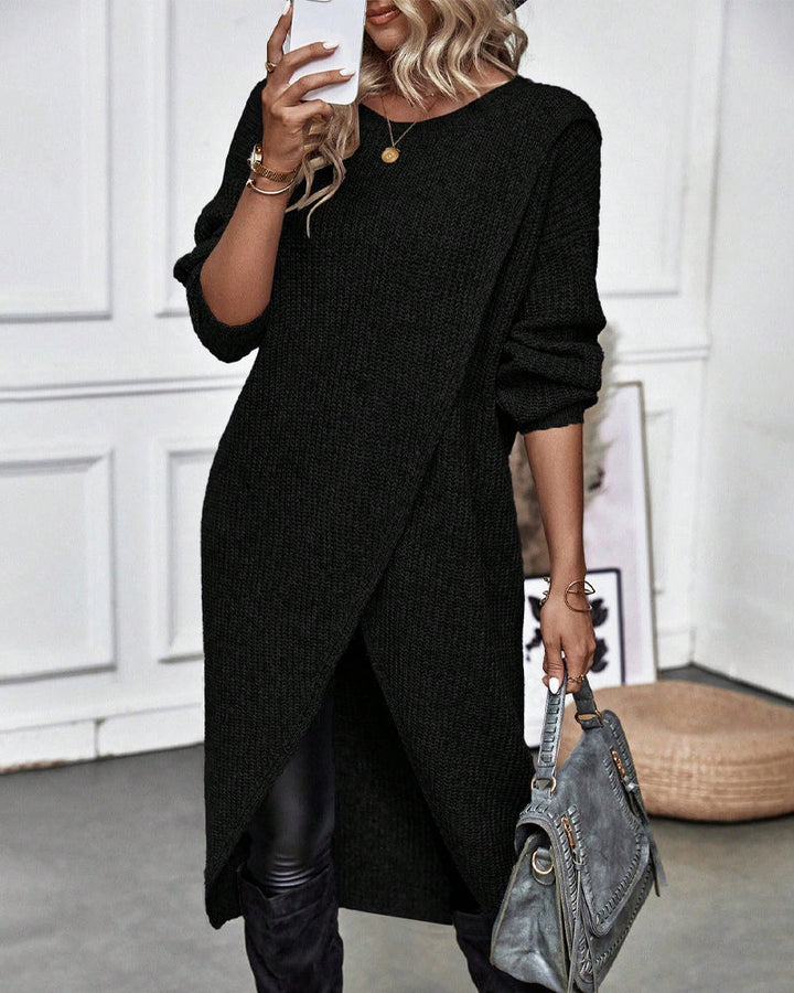 Caitlin | Women's Cozy Knit Winter Dress