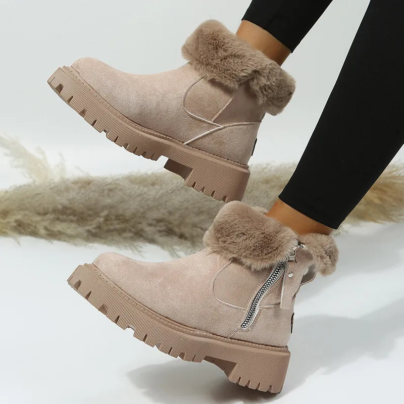 Lucy | Women's Comfortable Winter Snow Boots