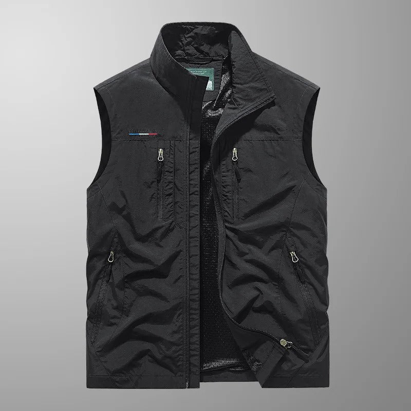 Malahide | Men's Multi-Pocket Outdoor Gilet with Zip Pockets