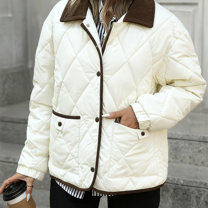 Sorcha | Women's Diamond-Quilted Relaxed Padded Jacket