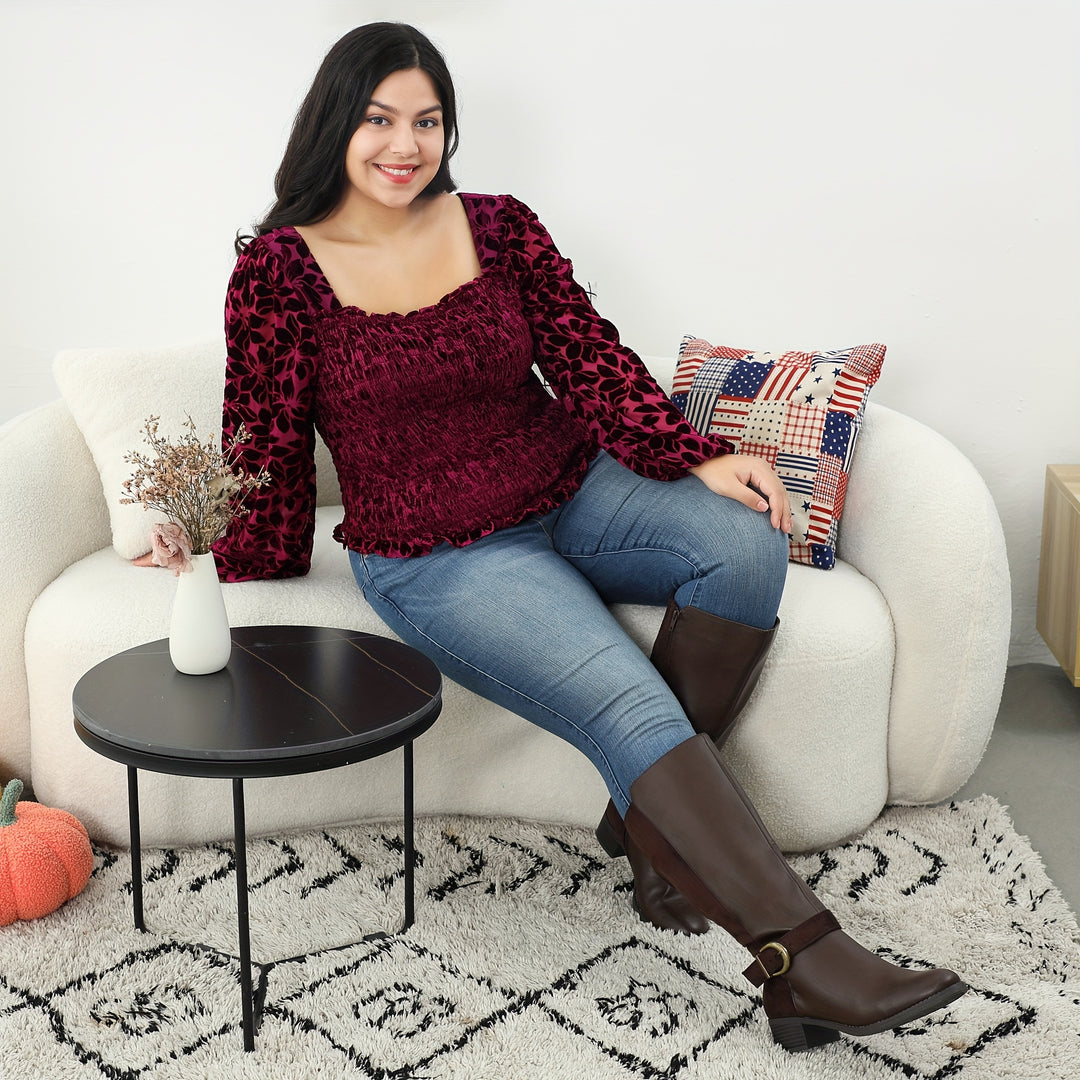 Women's Extra Wide Calf Knee High Boots