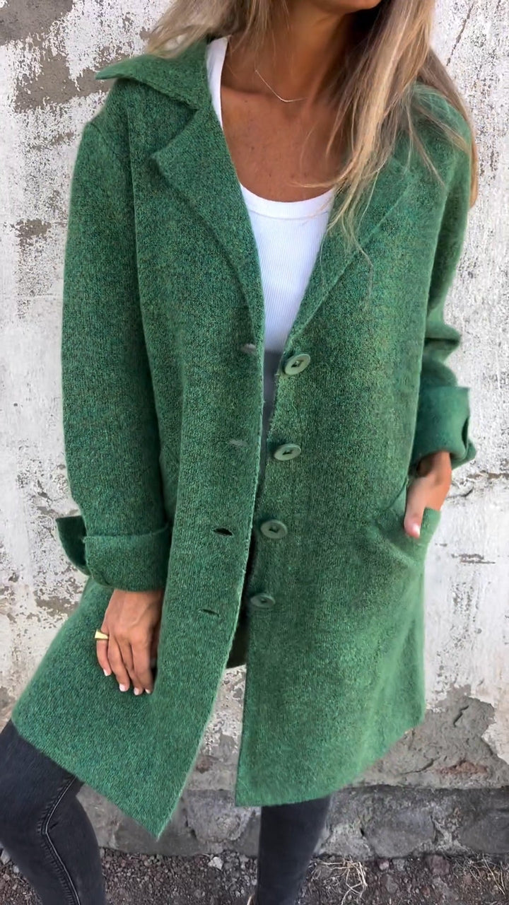 Aoife | Women's Woolen Longline Winter Coat