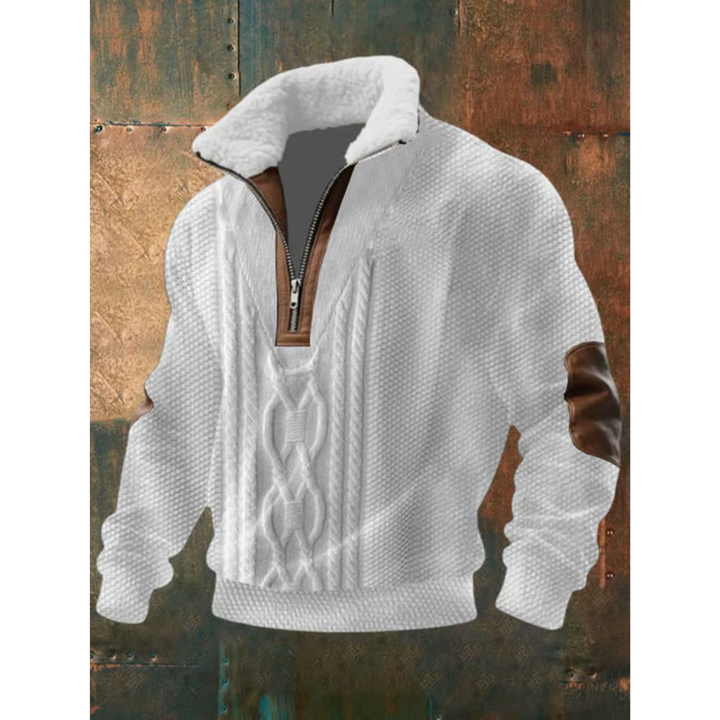 Cormac | Men's Structured Fleece Turtleneck Jumper