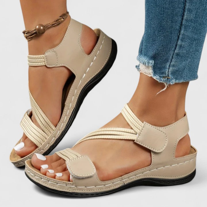 Marilyn | Elegant Cushioned Sandals with Supportive Footbed