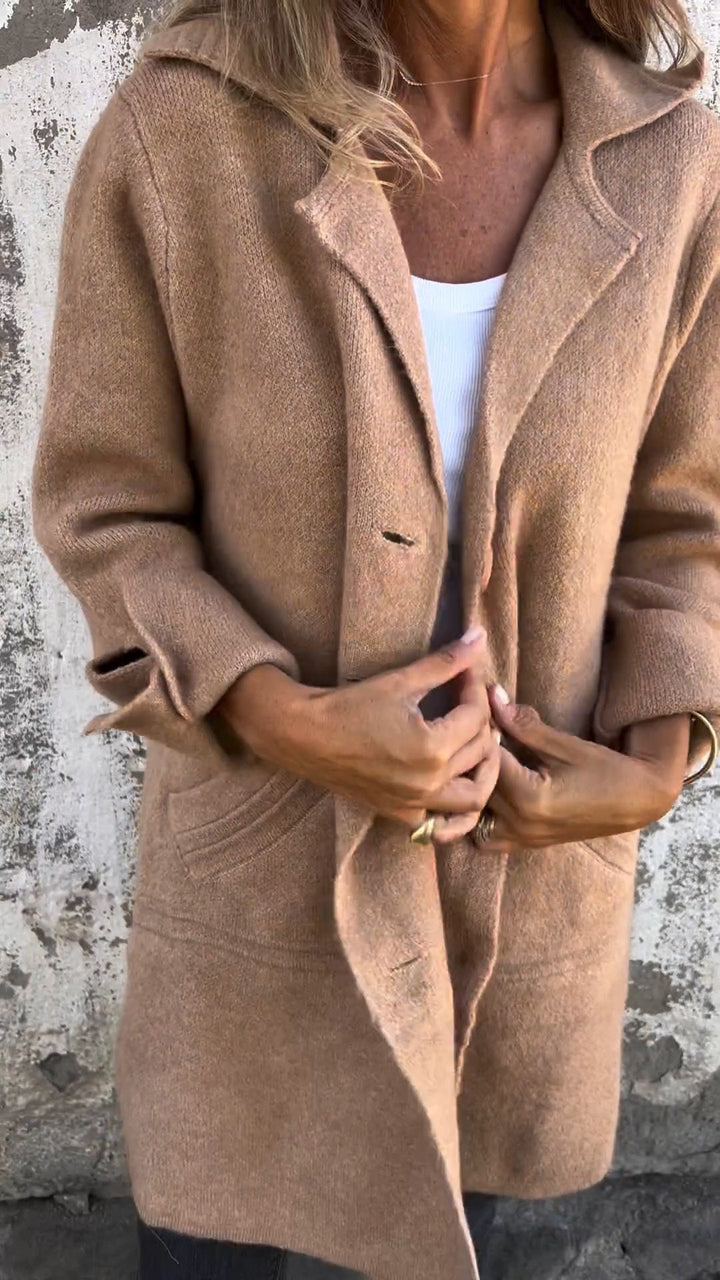Aoife | Women's Woolen Longline Winter Coat