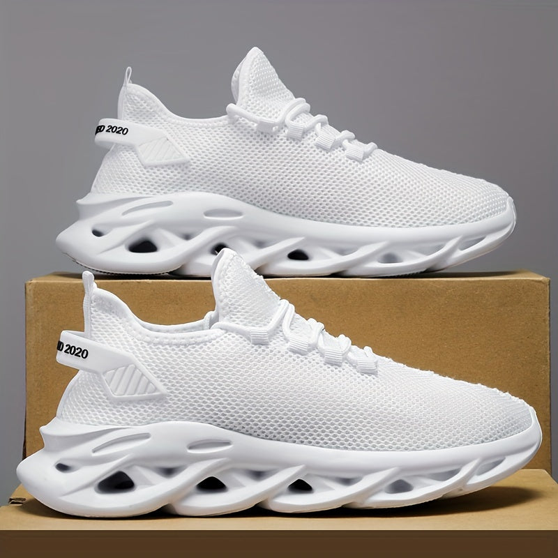 Men's Lightweight Mesh Running Trainers 7