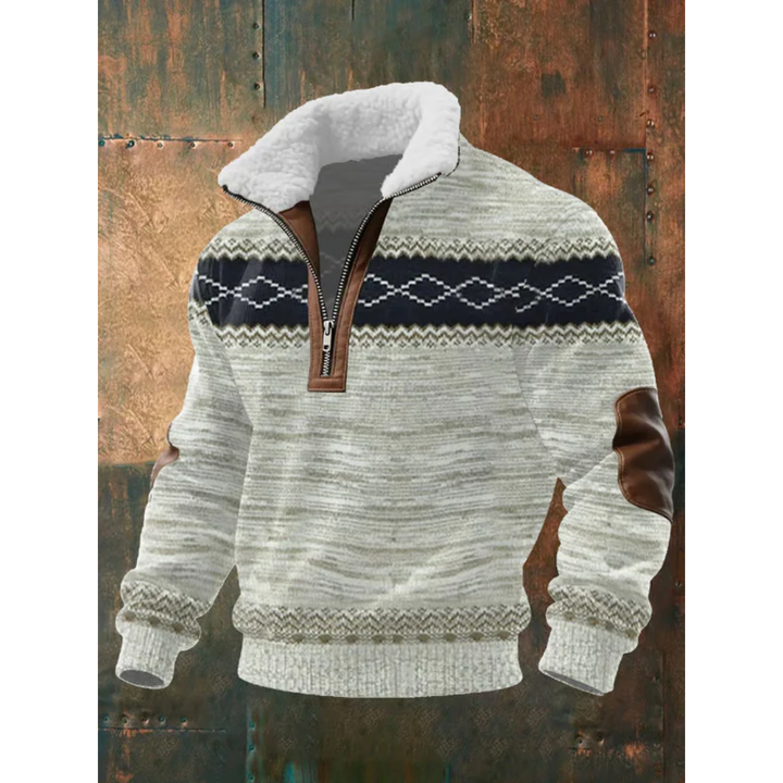 Cormac | Men's Structured Fleece Turtleneck Jumper