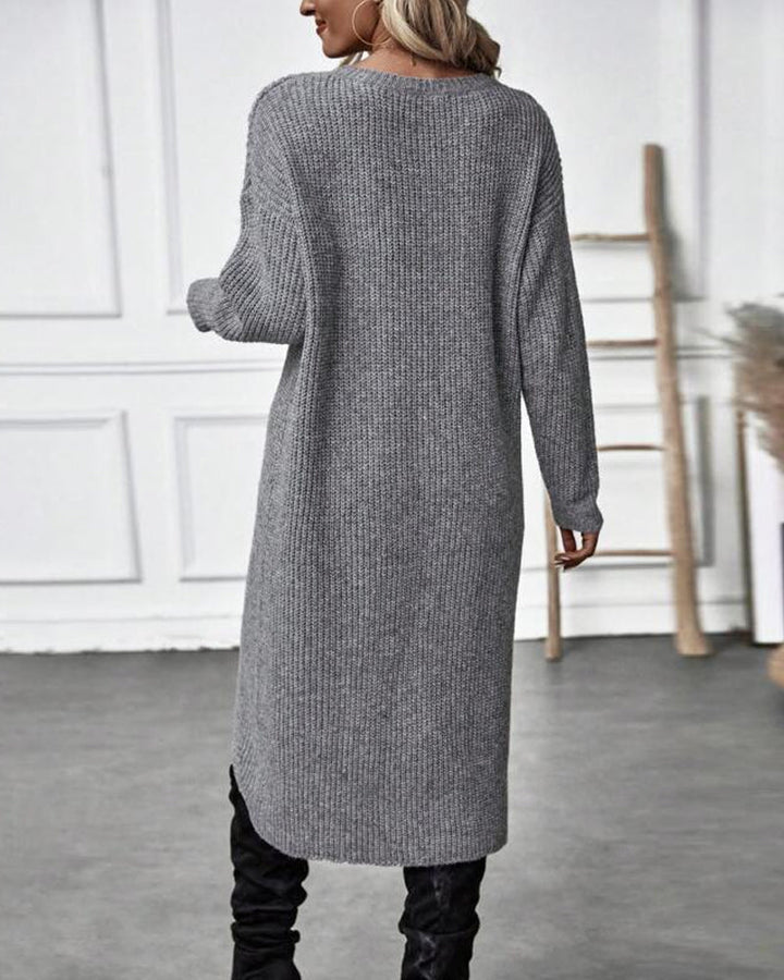 Caitlin | Women's Cozy Knit Winter Dress