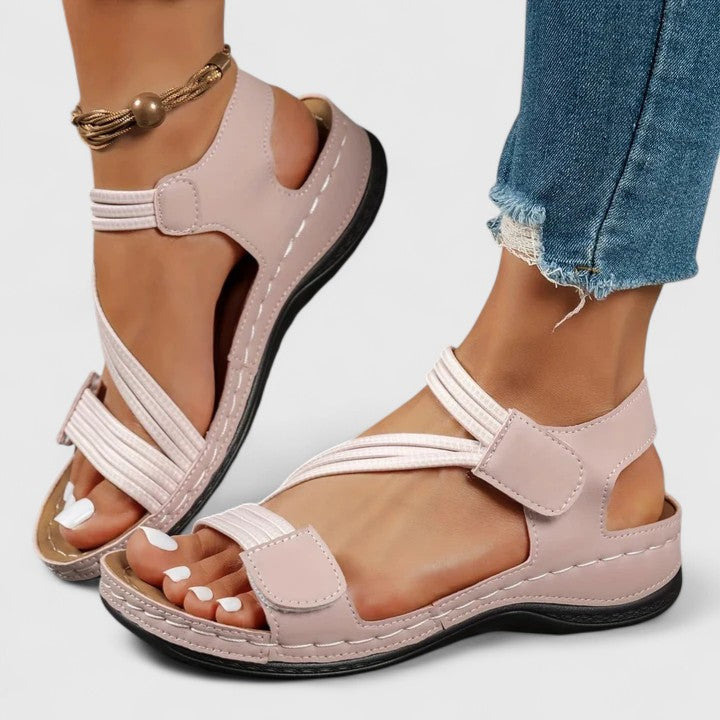 Marilyn | Elegant Cushioned Sandals with Supportive Footbed