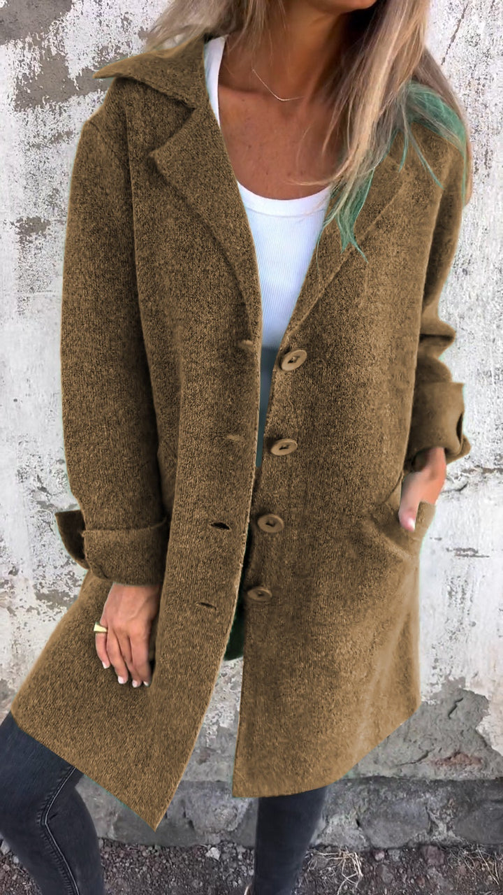 Aoife | Women's Woolen Longline Winter Coat