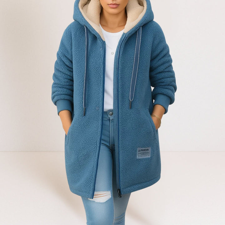 Grainne | Women's Hooded Zip Fleece Jacket