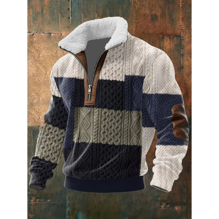 Cormac | Men's Structured Fleece Turtleneck Jumper