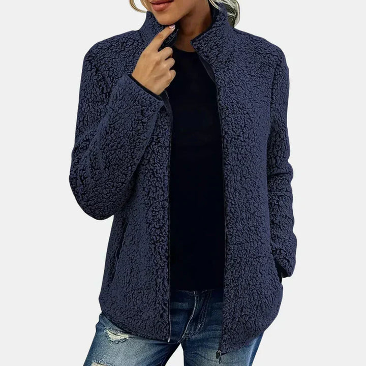 Sadhbh | Women's Relaxed Teddy Fleece Jacket