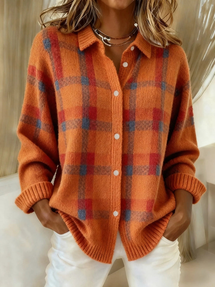 Katie | Women's Soft Colourful Button Blouse