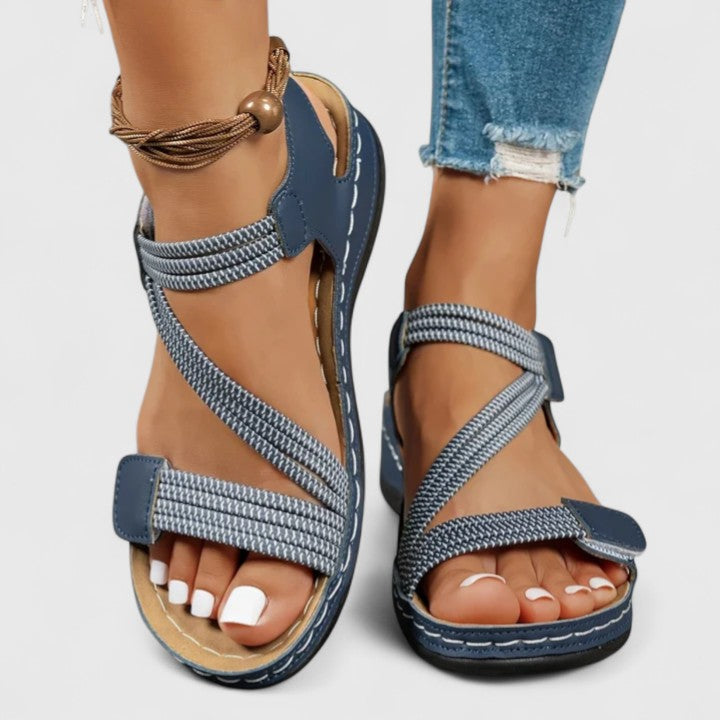 Marilyn | Elegant Cushioned Sandals with Supportive Footbed
