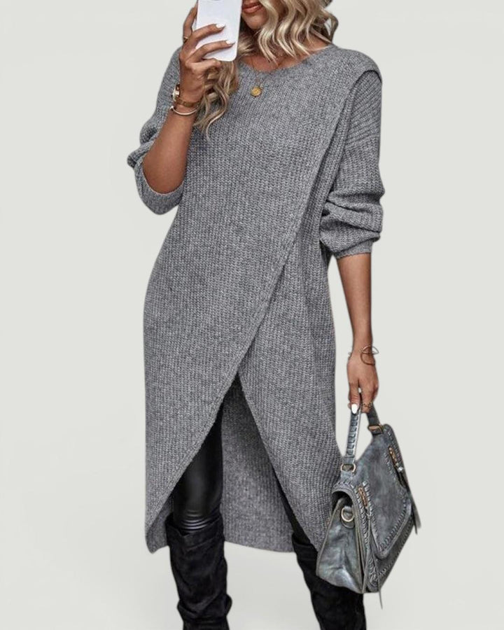 Caitlin | Women's Cozy Knit Winter Dress