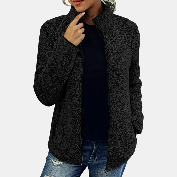 Sadhbh | Women's Relaxed Teddy Fleece Jacket