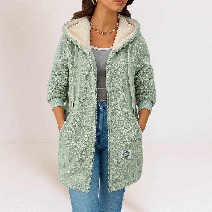 Grainne | Women's Hooded Zip Fleece Jacket