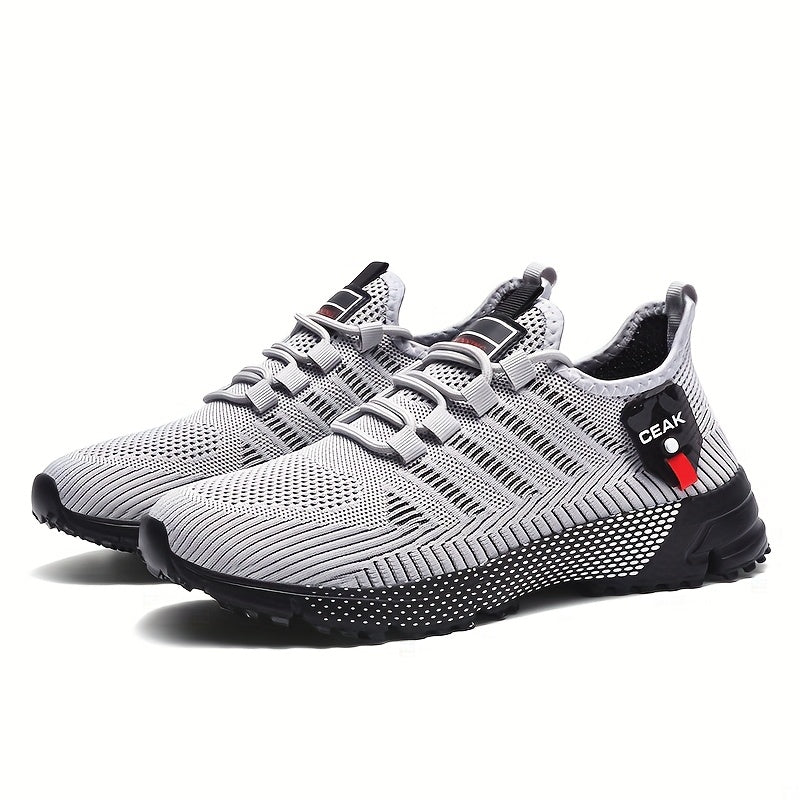Men's Breathable Mesh Cushioned Lace Up Trainers 12
