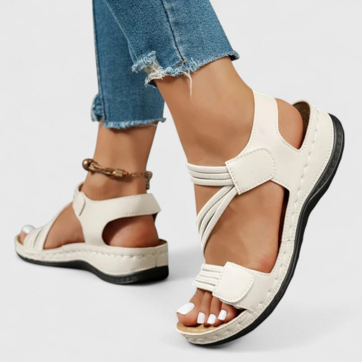 Marilyn | Elegant Cushioned Sandals with Supportive Footbed