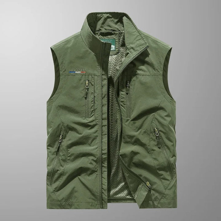 Malahide | Men's Multi-Pocket Outdoor Gilet with Zip Pockets