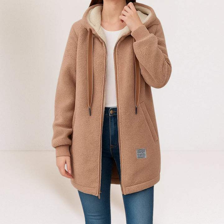Grainne | Women's Hooded Zip Fleece Jacket