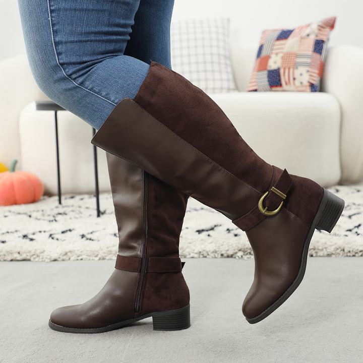 Women's Extra Wide Calf Knee High Boots