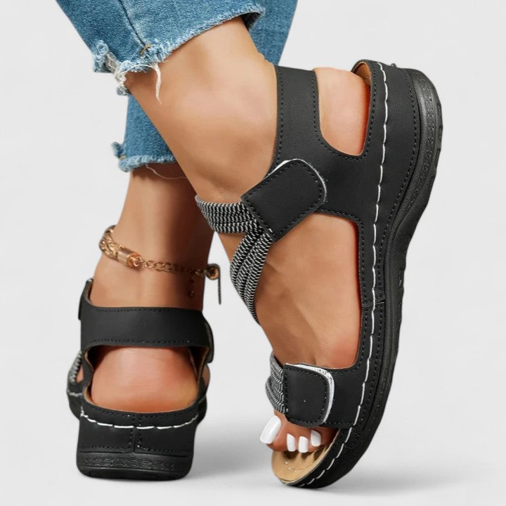 Marilyn | Elegant Cushioned Sandals with Supportive Footbed