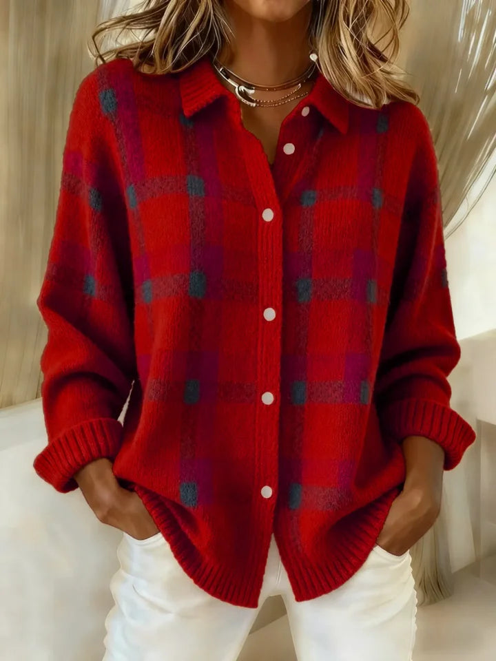 Katie | Women's Soft Colourful Button Blouse