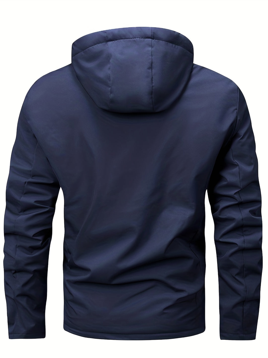 Men's Fleece Lined Hooded Windproof Jacket 7