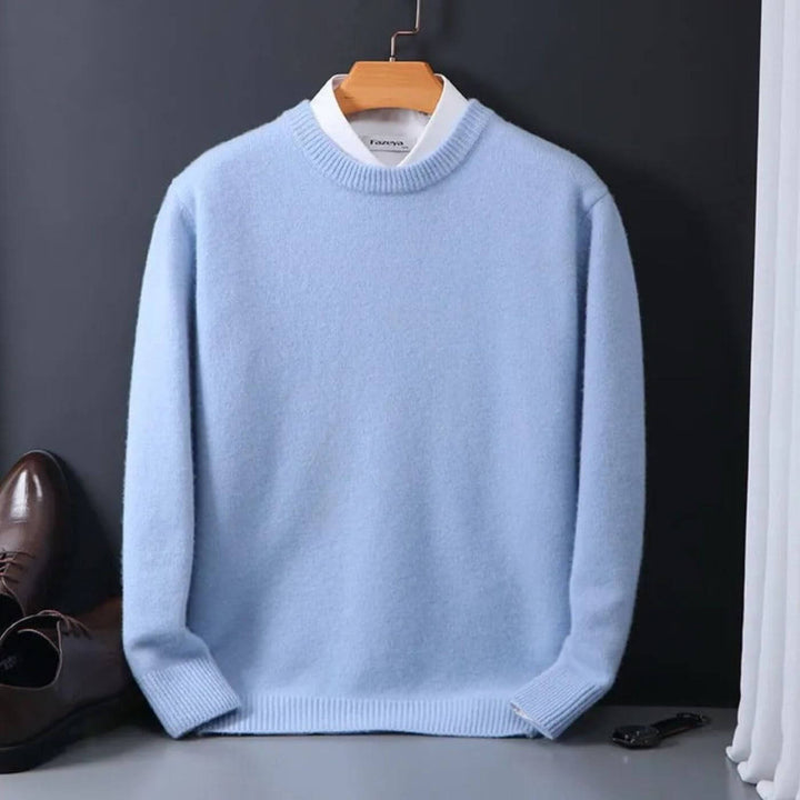 Connor | Men's Soft Breathable Ribbed Jumper