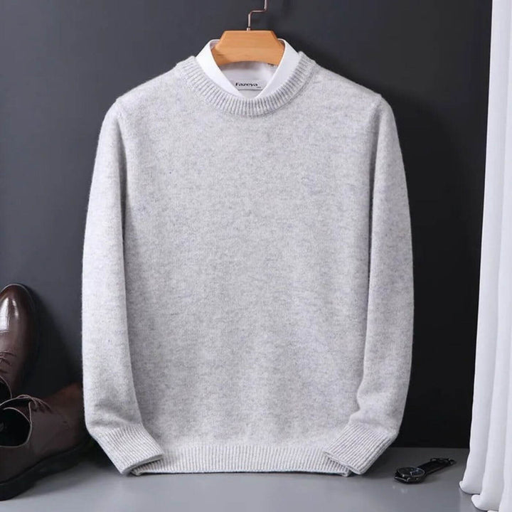 Connor | Men's Soft Breathable Ribbed Jumper