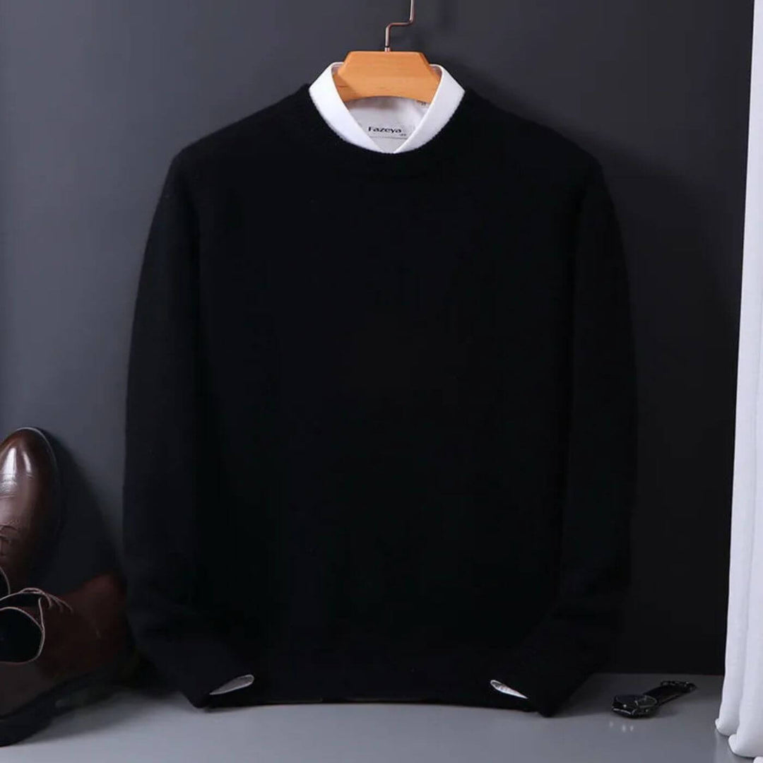Connor | Men's Soft Breathable Ribbed Jumper
